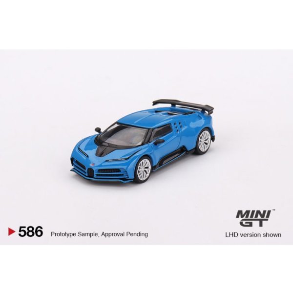 画像1: MINI GT 1/64 Bugatti Centodieci Bugatti Blue (LHD)