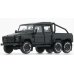 画像2: BM Creations 1/64 Land Rover Defender 110 Pickup 6x6 2016 with Accessories Matte Black RHD (2)