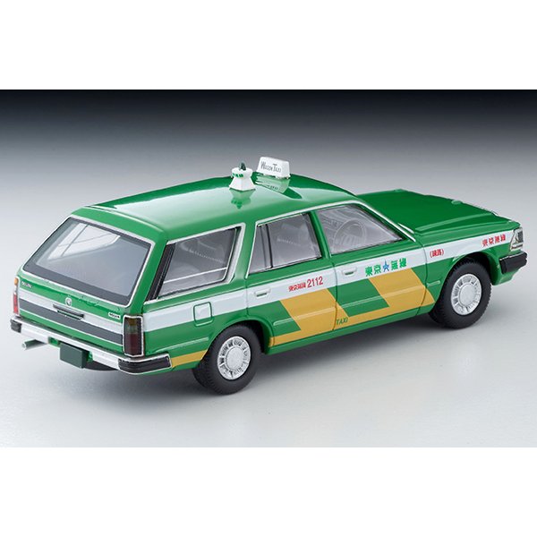 画像2: TOMYTEC 1/64 Limited Vintage NEO Nissan Cedric Wagon 東京無線タクシー