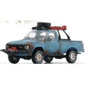 BM Creations 1/64 Toyota Hilux N60, N70 1980 Rust specification Matte Blue with accessories RHD (錆仕様 マットブルー)