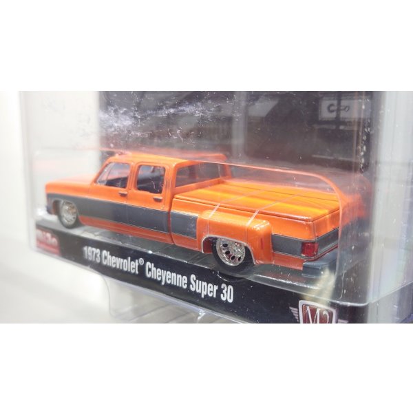 画像4: M2 Machines 1/64 1973 Chevrolet Cheyenne Super 30 Orange/Black