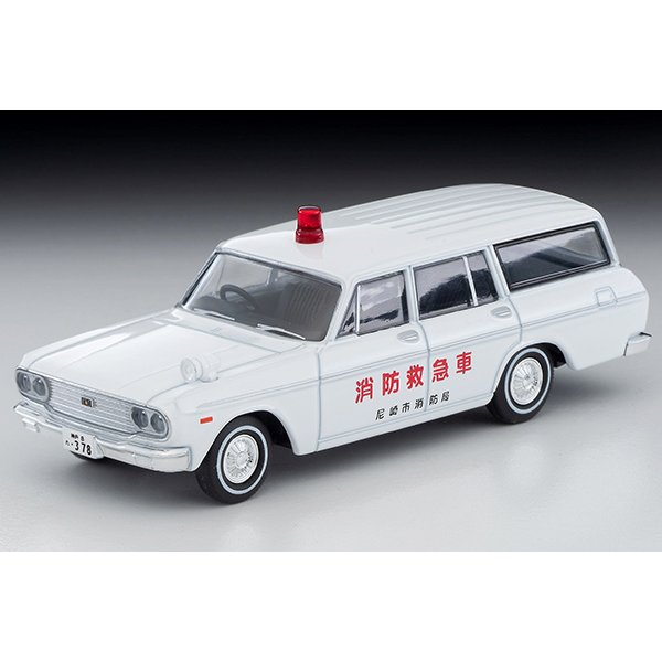 画像1: TOMYTEC 1/64 Limited Vintage Toyopet Masterline Fire Ambulance (尼崎市消防局) '66