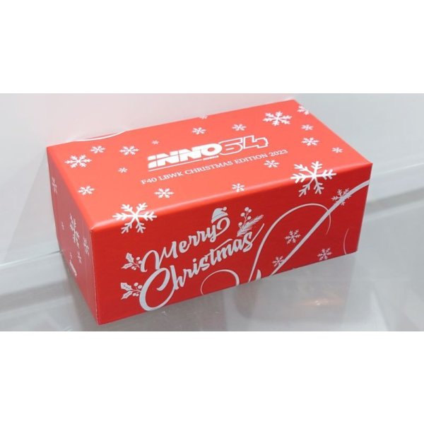 画像2: INNO Models 1/64 LB-WORKS F40 2023 クリスマス限定モデル