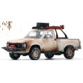 BM Creations 1/64 Toyota Hilux N60, N70 1980 Rust specification Matte whitewith accessories RHD  (錆仕様 マットホワイト) 