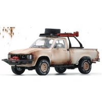 BM Creations 1/64 Toyota Hilux N60, N70 1980 Rust specification Matte whitewith accessories RHD  (錆仕様 マットホワイト) 
