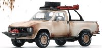 BM Creations 1/64 Toyota Hilux N60, N70 1980 Rust specification Matte whitewith accessories RHD  (錆仕様 マットホワイト) 