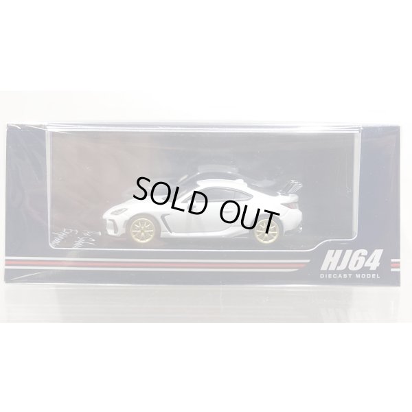 画像1: Hobby JAPAN 1/64 Subaru BRZ STI PERFORMANCE Crystal White Pearl