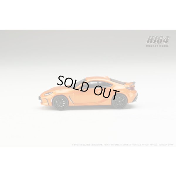 画像4: Hobby JAPAN 1/64 Toyota GR86 RZ 10th Anniversary Limited Flame Orange 純正オプションリアスポイラー 