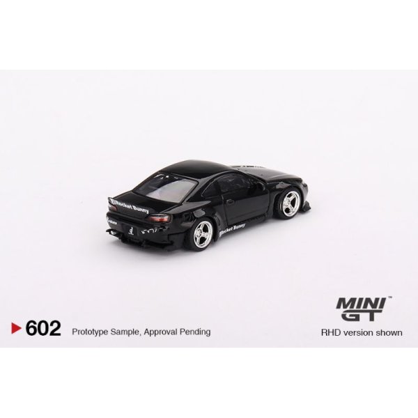 画像3: MINI GT 1/64 Rocket Bunny Nissan Silvia (S15) Black Pearl (RHD) [Blister Package]