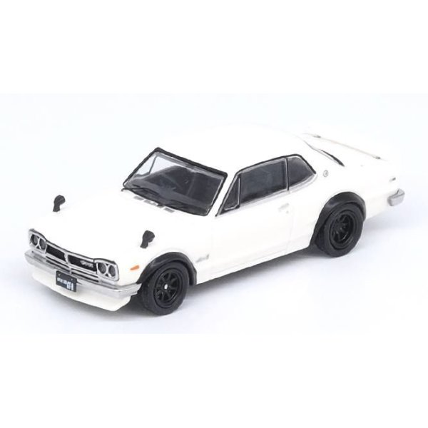画像2: INNO Models 1/64 Nissan Skyline 2000 GT-R (KPGC10) White