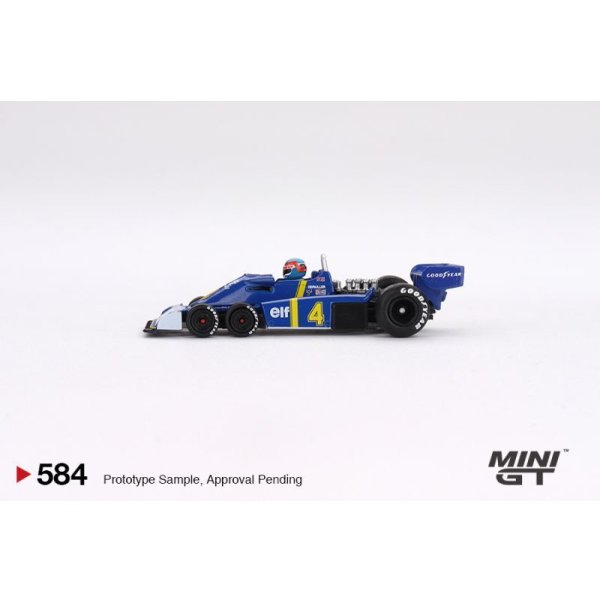 画像3: MINI GT 1/64 Tyrrell P34 Swedish GP 1976 2nd place car #4 Patrick Depailler