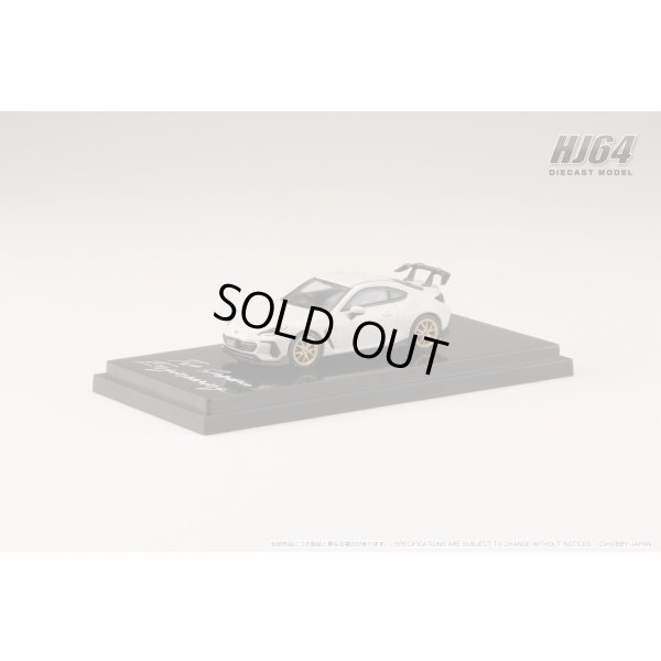 画像2: Hobby JAPAN 1/64 Subaru BRZ STI PERFORMANCE Crystal White Pearl