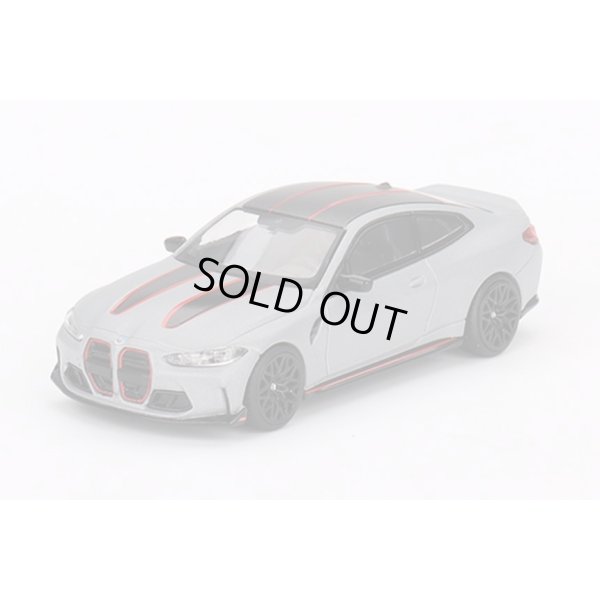 画像1: MINI GT 1/64 BMW M4 CSL(G82) Frozen Brooklyn Gray Metallic (RHD)