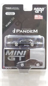 MINI GT 1/64 Rocket Bunny Nissan Silvia (S15) Black Pearl (RHD) [Blister Package]