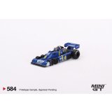 MINI GT 1/64 Tyrrell P34 Swedish GP 1976 2nd place car #4 Patrick Depailler