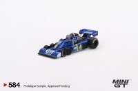 MINI GT 1/64 Tyrrell P34 Swedish GP 1976 2nd place car #4 Patrick Depailler