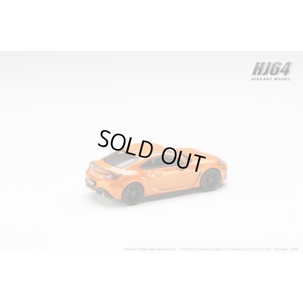 画像3: Hobby JAPAN 1/64 Toyota GR86 RZ 10th Anniversary Limited Flame Orange 純正オプションリアスポイラー 