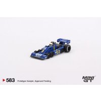 MINI GT 1/64 Tyrrell P34 Swedish GP 1976 Winner #3 Jody Scheckter