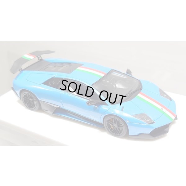 画像11: EIDOLON 1/43 Lamborghini Murcielago LP670-4 Super Veloce 2009 Azzurro Pearl Limited 32 pcs.