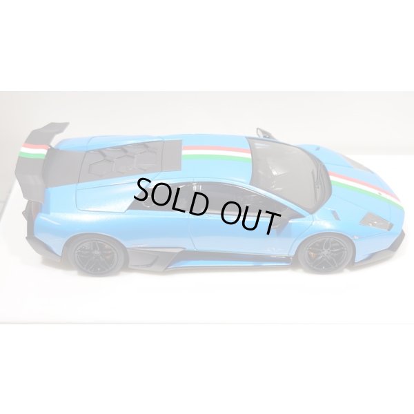 画像8: EIDOLON 1/43 Lamborghini Murcielago LP670-4 Super Veloce 2009 Azzurro Pearl Limited 32 pcs.