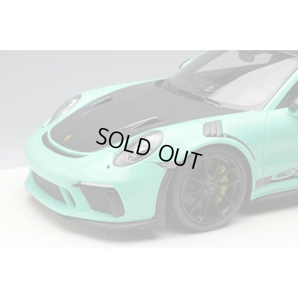 画像5: EIDOLON 1/18 Porsche 911 (991.2) GT3 RS Weissach Package 2018 Mint green Limited 60 pcs.