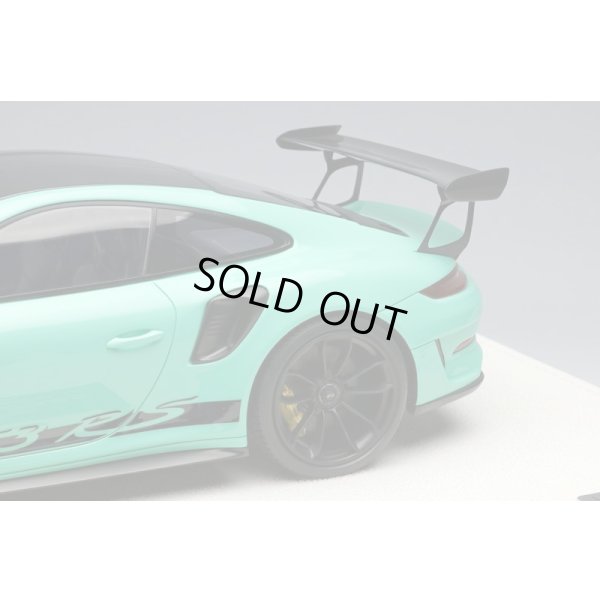 画像6: EIDOLON 1/18 Porsche 911 (991.2) GT3 RS Weissach Package 2018 Mint green Limited 60 pcs.