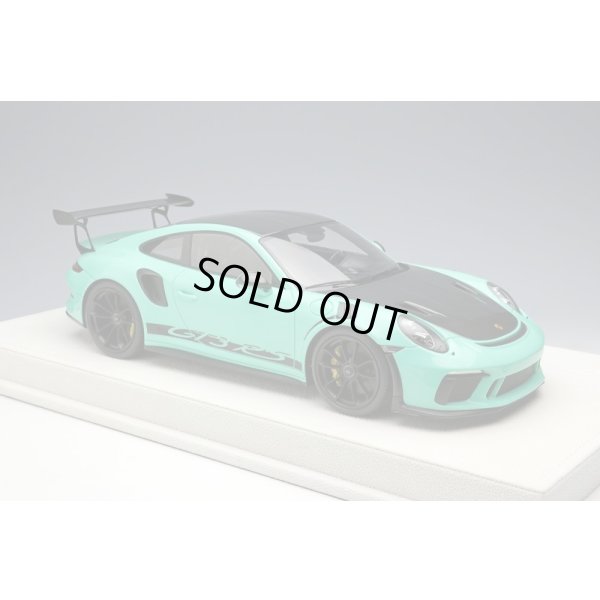 画像4: EIDOLON 1/18 Porsche 911 (991.2) GT3 RS Weissach Package 2018 Mint green Limited 60 pcs.