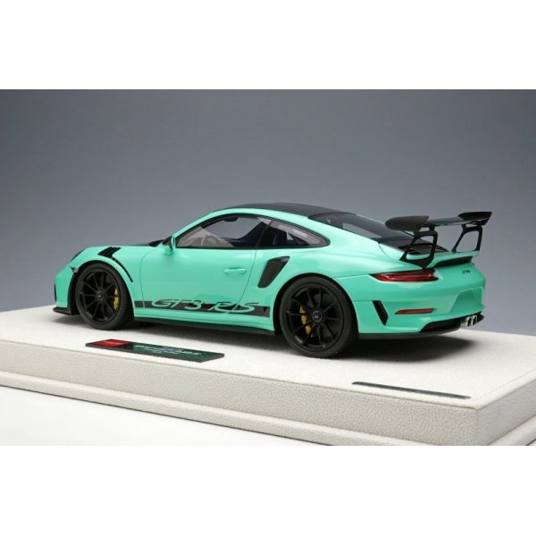 画像2: EIDOLON 1/18 Porsche 911 (991.2) GT3 RS Weissach Package 2018 Mint green Limited 60 pcs.