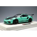EIDOLON 1/18 Porsche 911 (991.2) GT3 RS Weissach Package 2018 Mint green Limited 60 pcs.