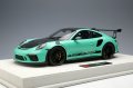 EIDOLON 1/18 Porsche 911 (991.2) GT3 RS Weissach Package 2018 Mint green Limited 60 pcs.