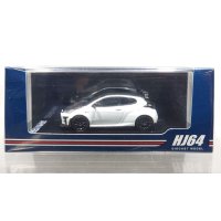 Hobby JAPAN 1/64 Toyota GRMN YARIS Circuit Package Platinum White Pearl Mica