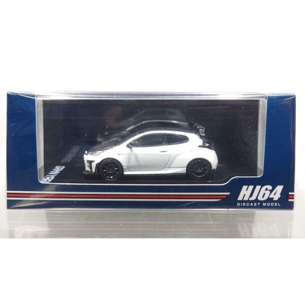 画像1: Hobby JAPAN 1/64 Toyota GRMN YARIS Circuit Package Platinum White Pearl Mica