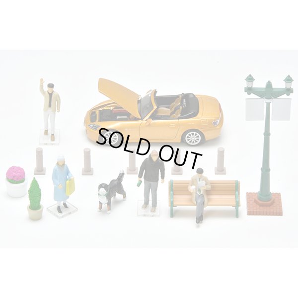 画像3: TOMYTEC 1/64 Diorama Collection 64 #Car Snap 22a 都会の街角2