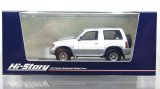 Hi Story 1/43 MITSUBISHI PAJERO METALTOP WIDE XR-II (1991) Sophia White/Saima Gray
