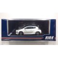 Hobby JAPAN 1/64 Toyota GRMN YARIS Rally Package GR Parts Platinum White Pearl Mica