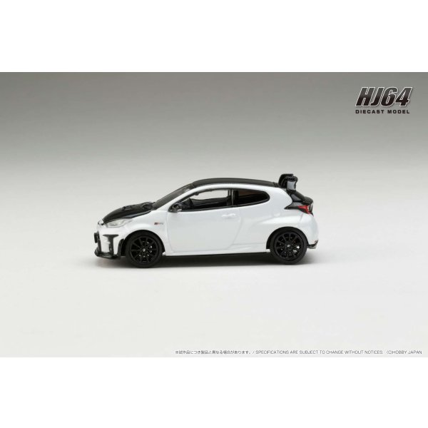 画像4: Hobby JAPAN 1/64 Toyota GRMN YARIS Circuit Package Platinum White Pearl Mica