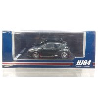 Hobby JAPAN 1/64 Toyota GRMN YARIS Rally Package GR Parts Precious Black Pearl