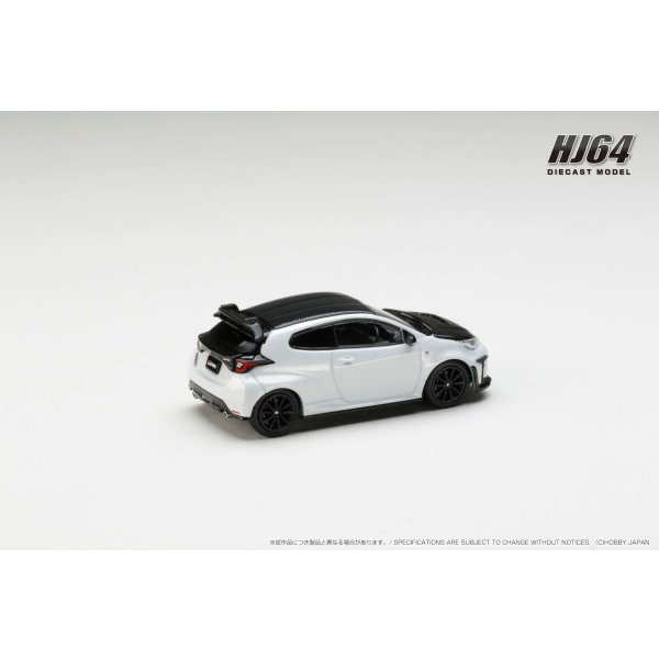 画像3: Hobby JAPAN 1/64 Toyota GRMN YARIS Circuit Package Platinum White Pearl Mica