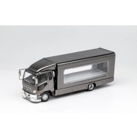 Gaincorp Products 1/64 Mitsubishi FUSO Truck Outrigger Rise Truck Black Plated