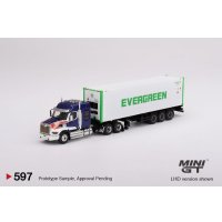 MINI GT 1/64 Western Star 49X 40ft Reefer Container "Evergreen" (LHD)