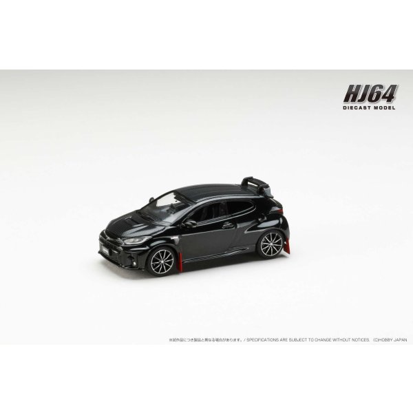 画像2: Hobby JAPAN 1/64 Toyota GRMN YARIS Rally Package GR Parts Precious Black Pearl