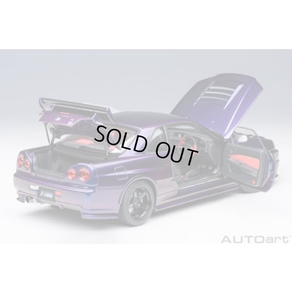 画像15: AUTOart 1/18 Nismo R34 GT-R Z-tune (Midnight Purple III)