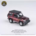PARAGON 1/64 Toyota Land Cruiser 71 2014 Red (RHD) with roof rack