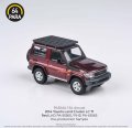 PARAGON 1/64 Toyota Land Cruiser 71 2014 Red (RHD) with roof rack
