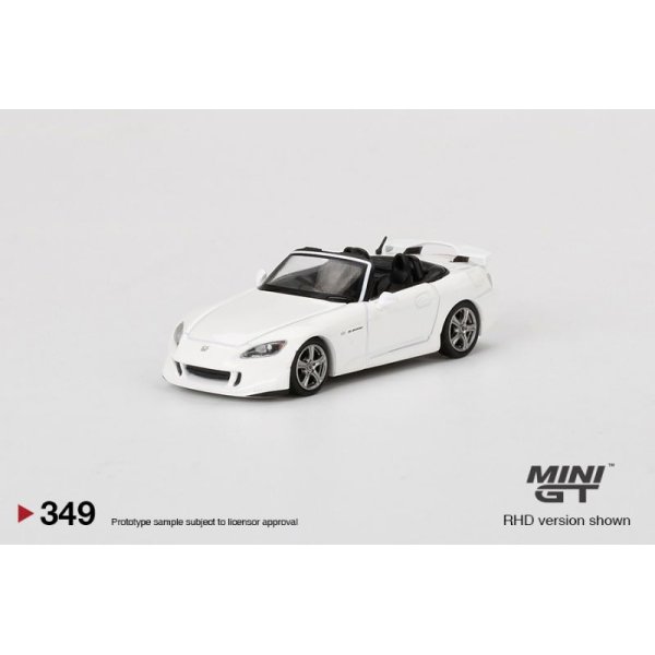画像2: MINI GT 1/64 S2000 (AP2) CR Grand Prix White (LHD)