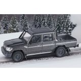 PARAGON 1/64 Toyota Land Cruiser Dbl Cab LC79 2014 Graphite Gray (RHD)