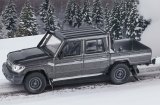 PARAGON 1/64 Toyota Land Cruiser Dbl Cab LC79 2014 Graphite Gray (RHD)