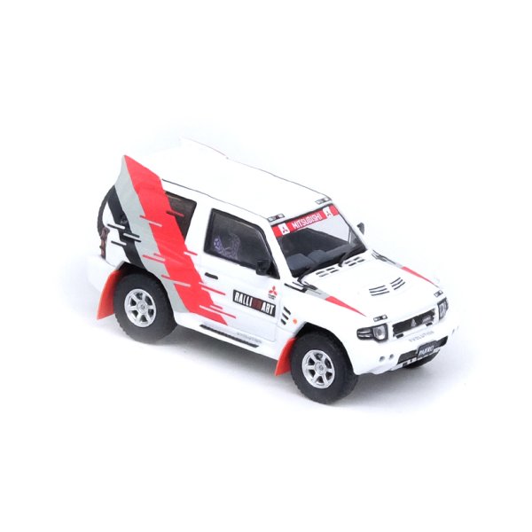画像2: INNO Models 1/64 Mitsubishi Pajero Evolution "RALLIART" White