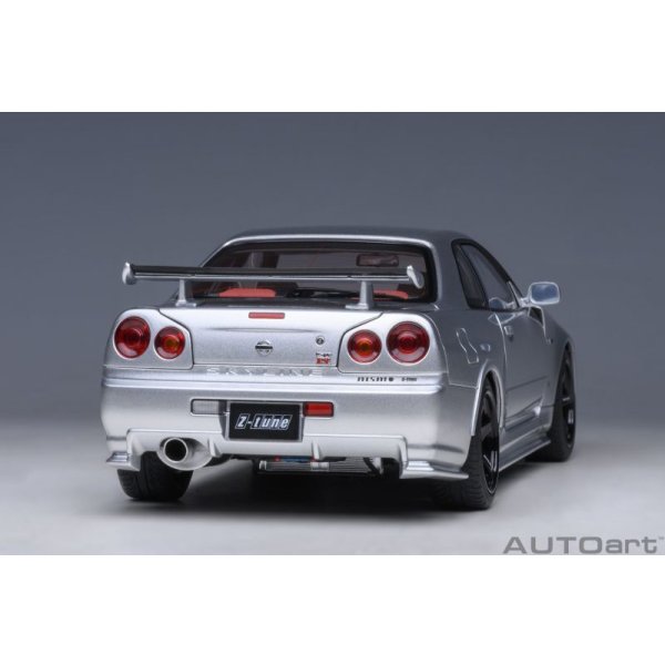 画像19: AUTOart 1/18 Nismo R34 GT-R Z-tune (Z-tune Silver)