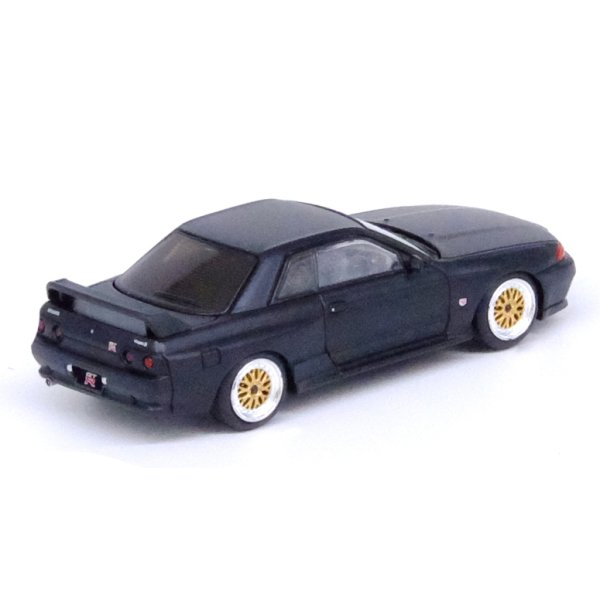 画像3: INNO Models 1/64 Nissan Skyline GT-R (R32) Matte Black The Diecast Company Special Edition